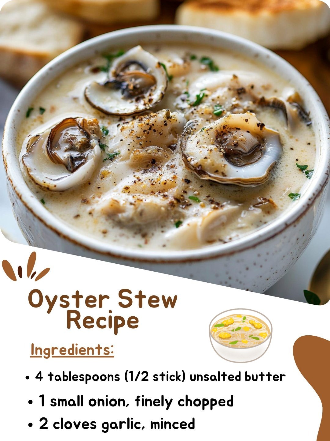 Oyster Stew Recipe