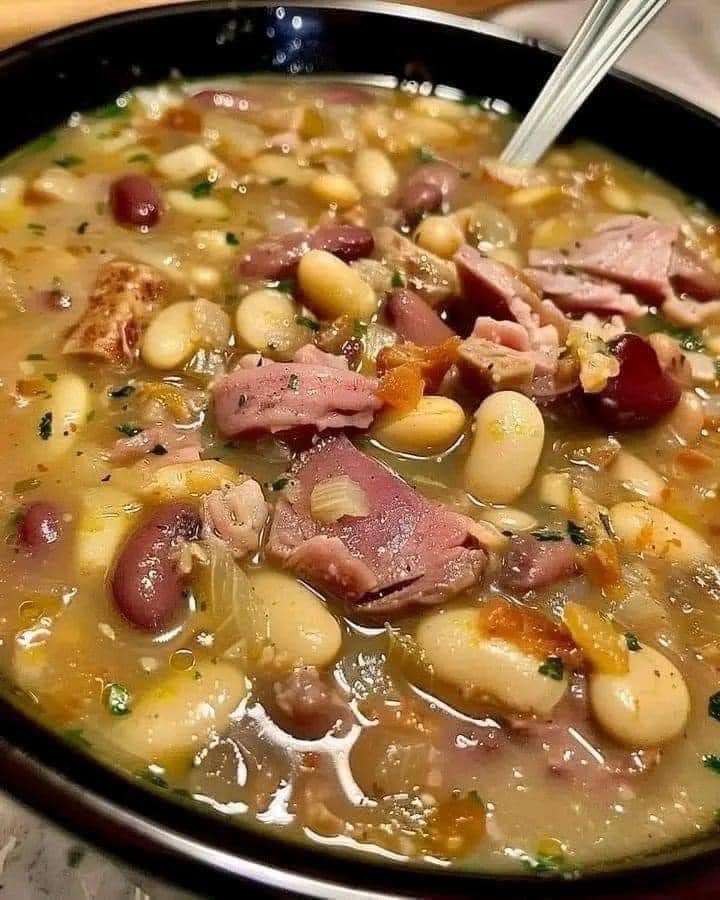 BEAN AND HAM SOUP