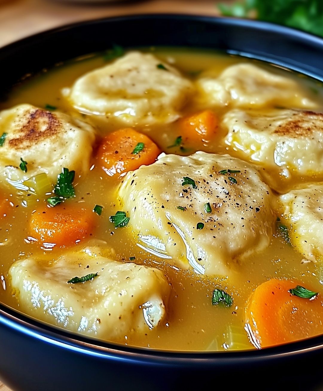 CHICKEN & DUMPLINGS SOUP