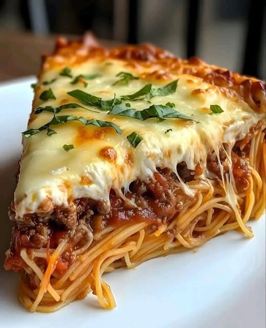 Would You Try This Spaghetti Pie