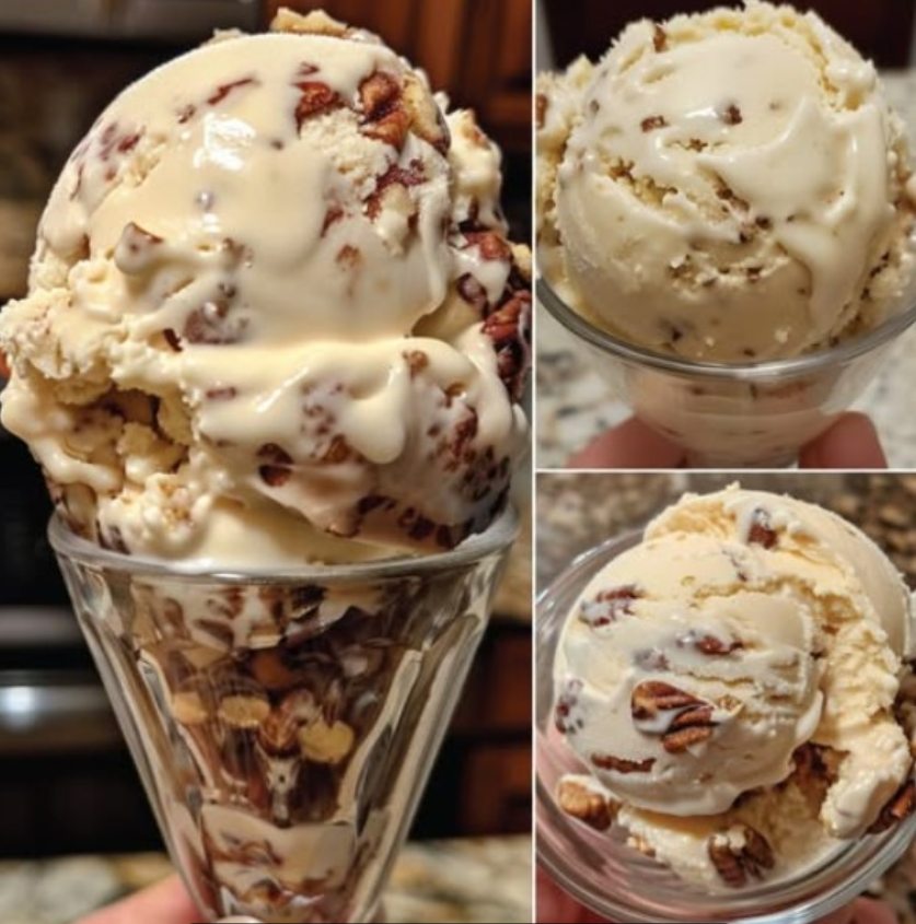 Decadent Vegan Butter Pecan Ice Cream: A Creamy Dairy-Free Delight