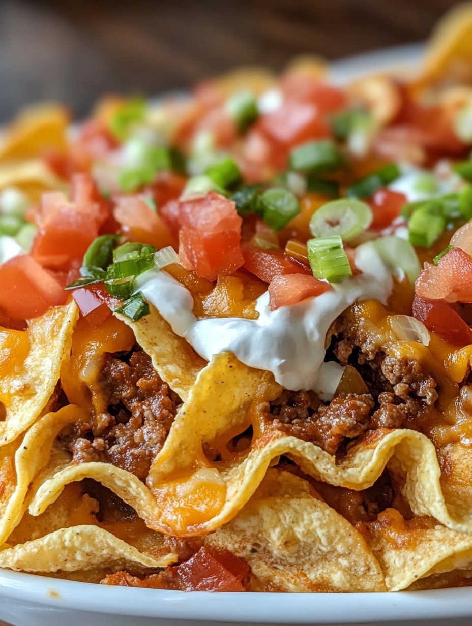 Walking Taco Casserole