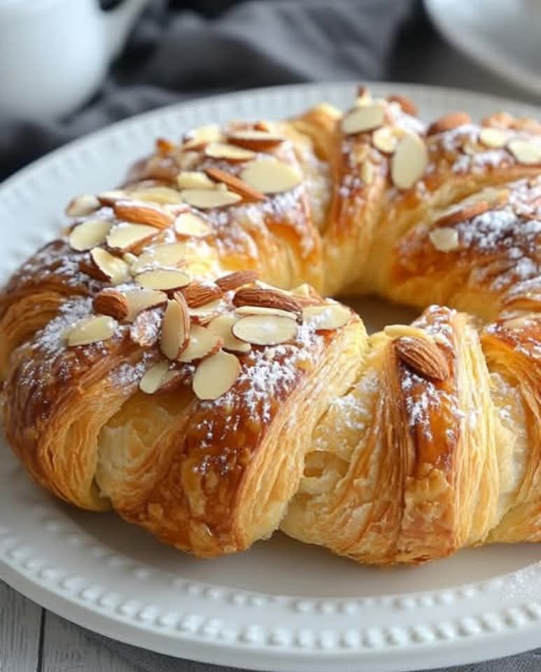 Braided Almond Croissant Danish