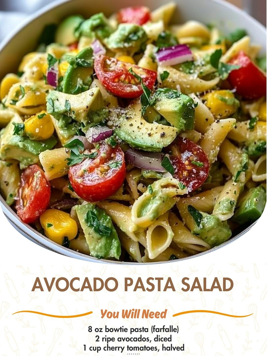 Avocado Pasta Salad