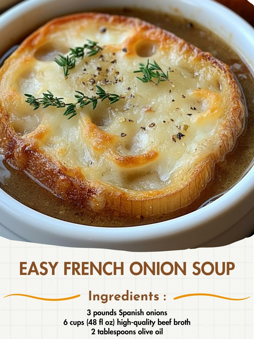 Easy French Onion Soup