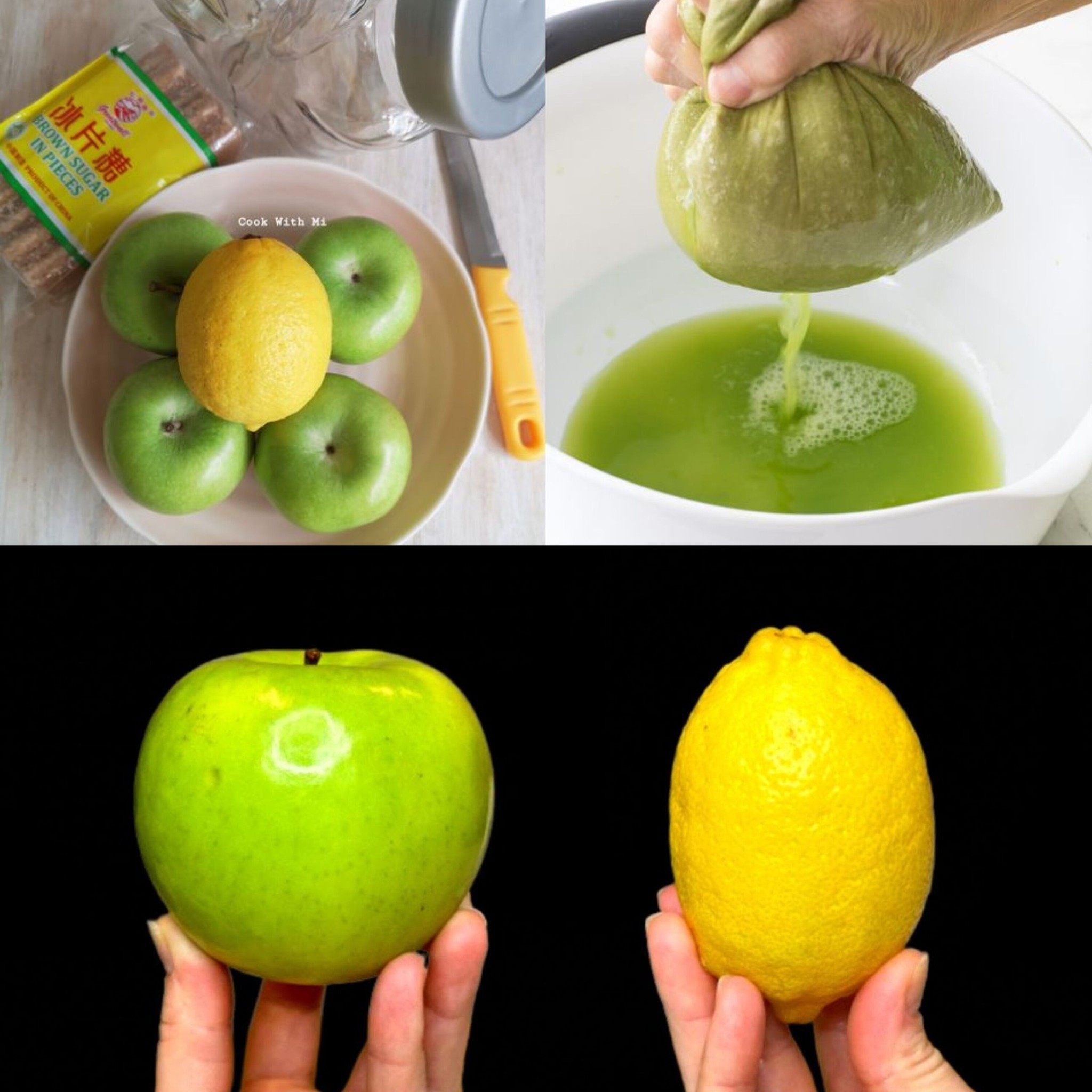 Green Apple and Lemon Remedy: A Natural Solution for Persistent Cough