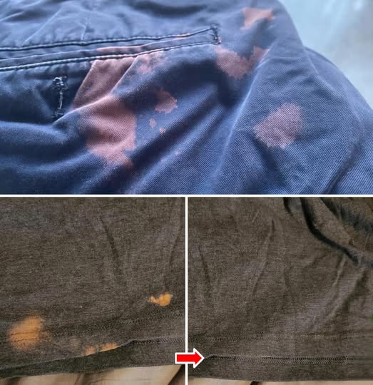 2 DIY Tricks to Remove Bleach Stains from Clothes