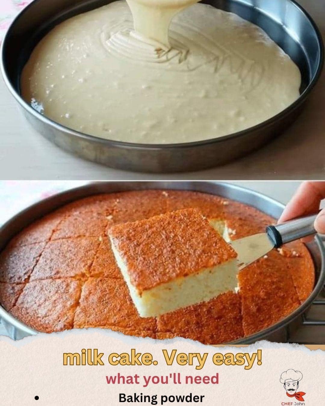 milk cake