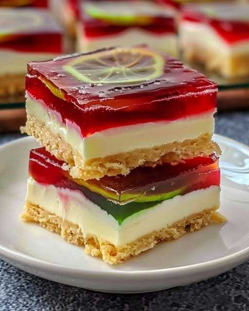 Festive Jelly Slice