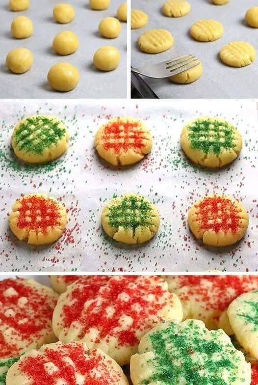 Easy Buttery Sugar Cookies with Festive Sprinkles