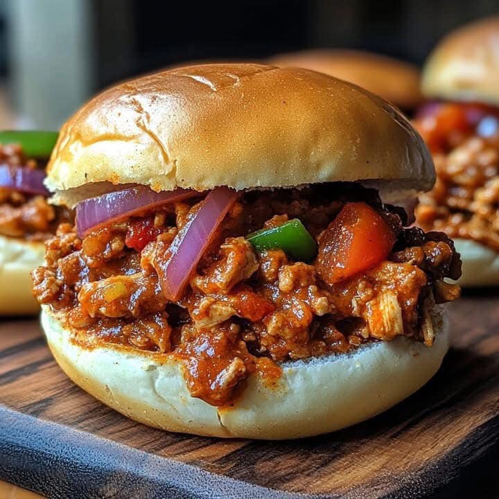 BBQ Chicken Sloppy Joes