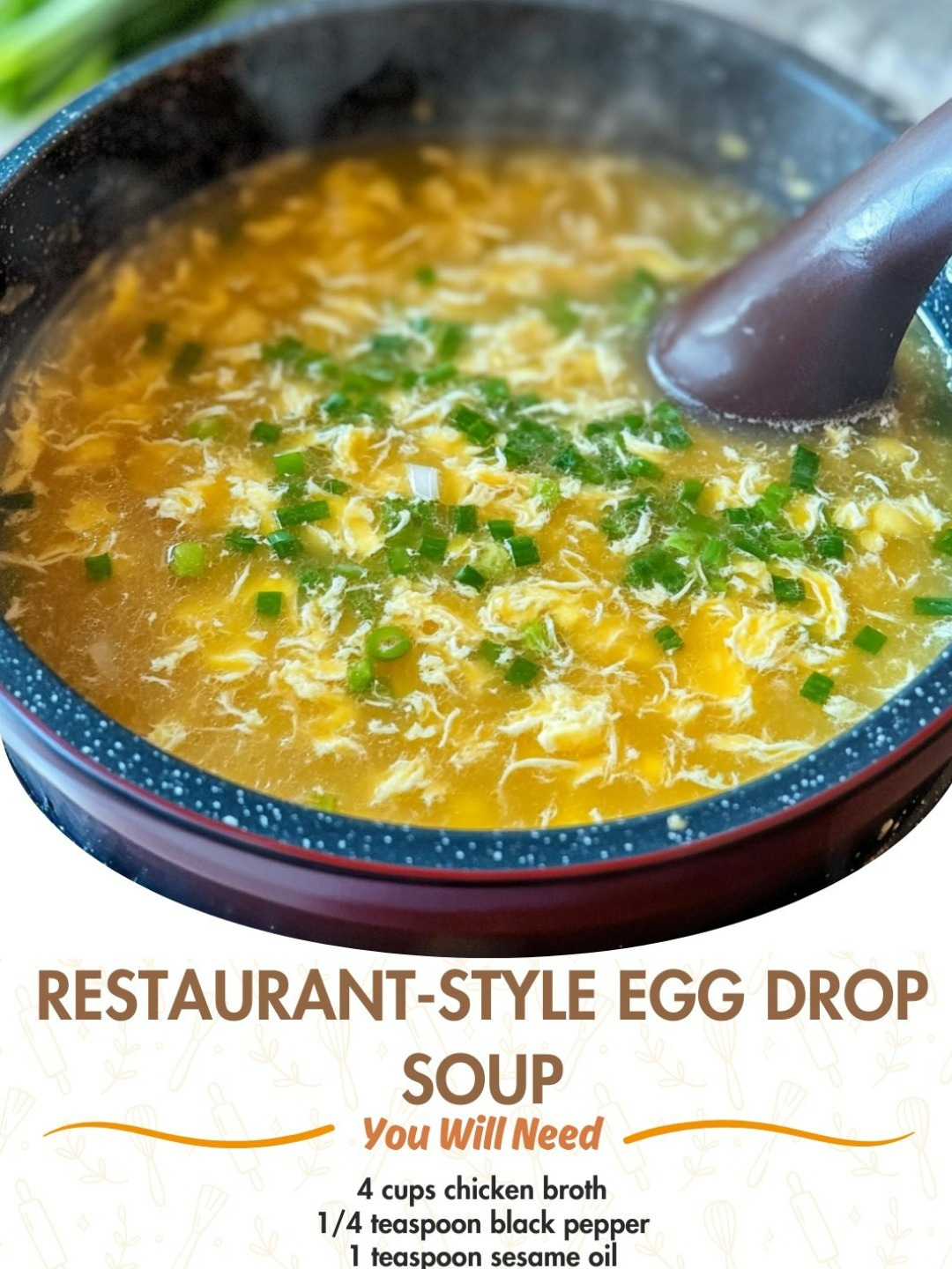 Restaurant-Style Egg Drop Soup