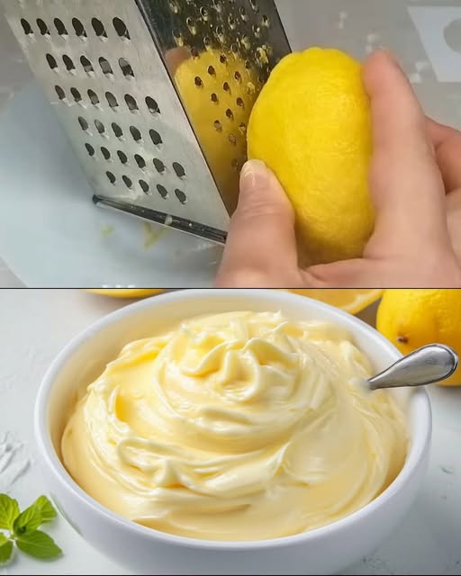 Lemon Semolina Cream for Cakes and Desserts