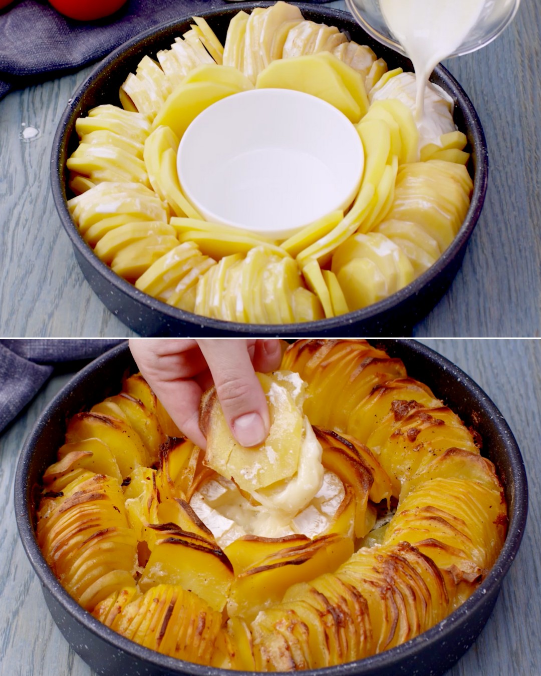 Potato and sunflower cooking: the recipe for a unique appetizer for special occasions