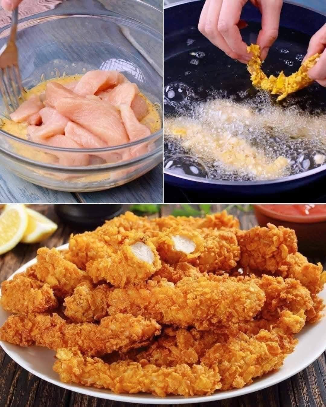 CRISPY CHICKEN STRIPS 