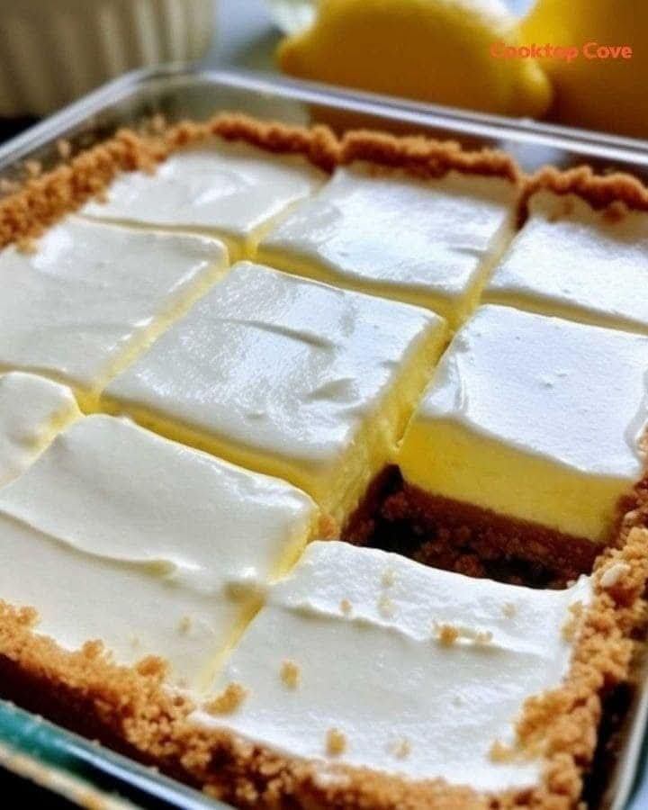 CREAMY LEMON SQUARES