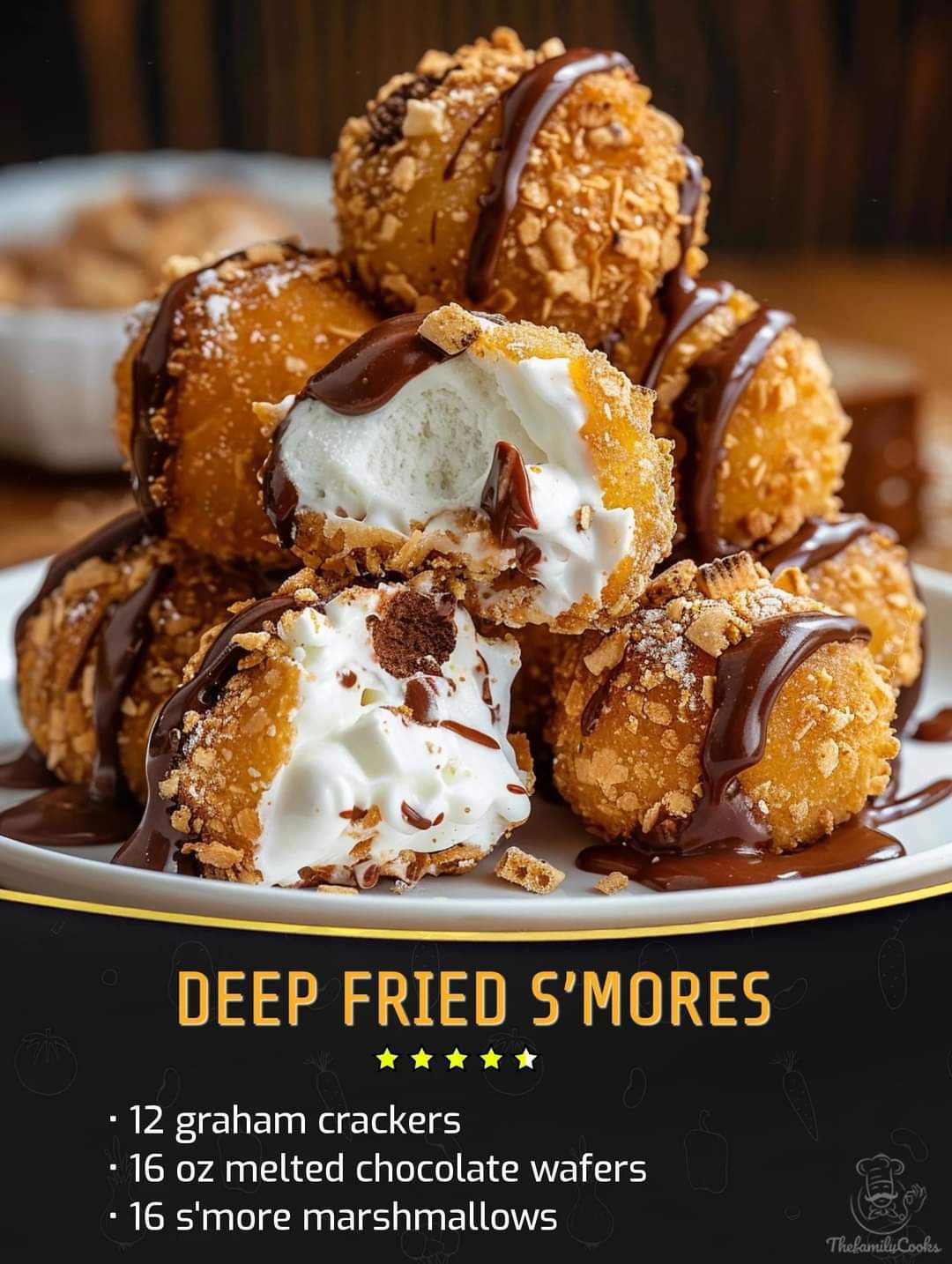 Deep Fried S’mores