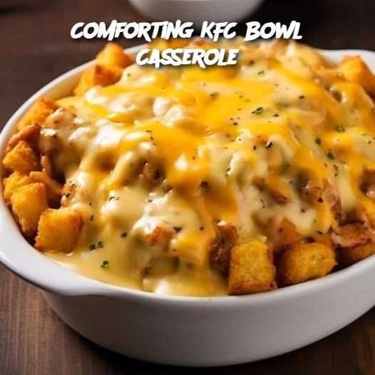 Comforting KFC Bowl Casserole: A Homemade Take on a Classic