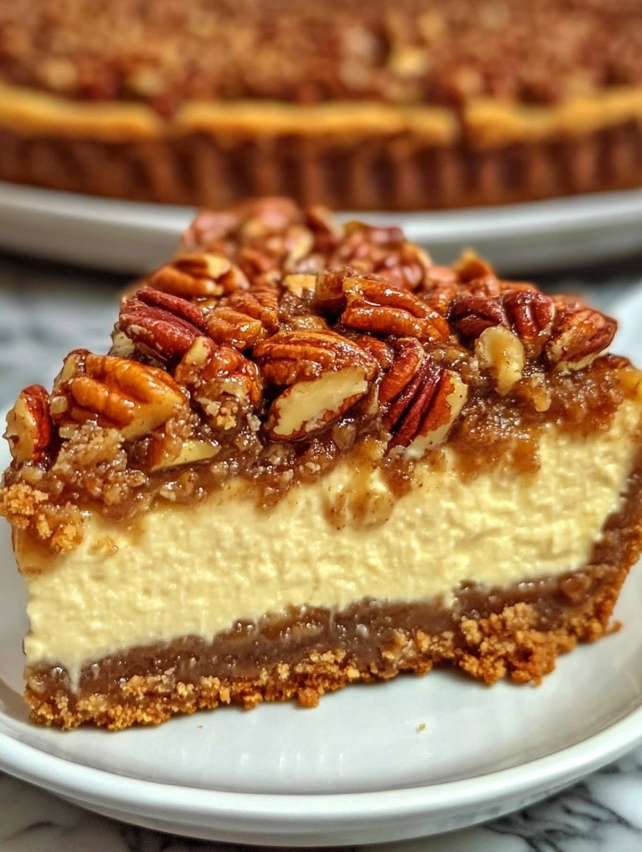 Pecan Cheesecake Squares