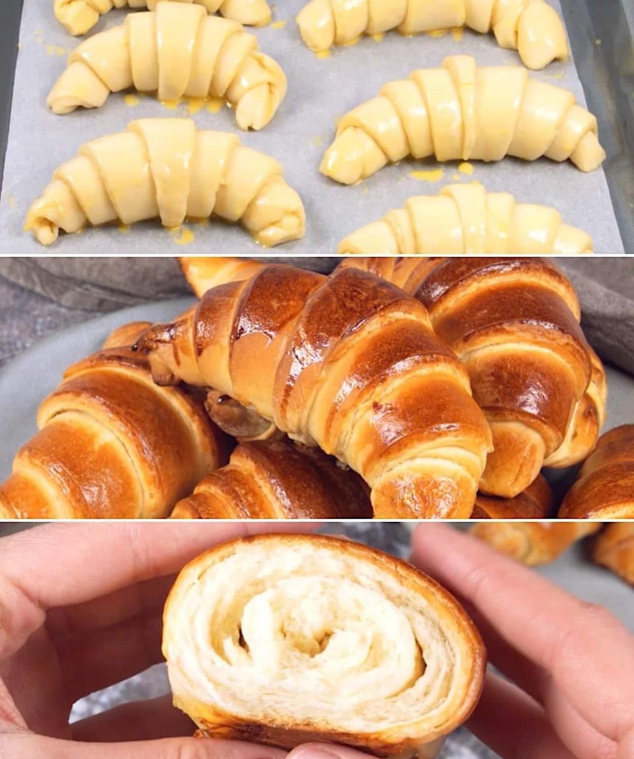 Super soft croissants