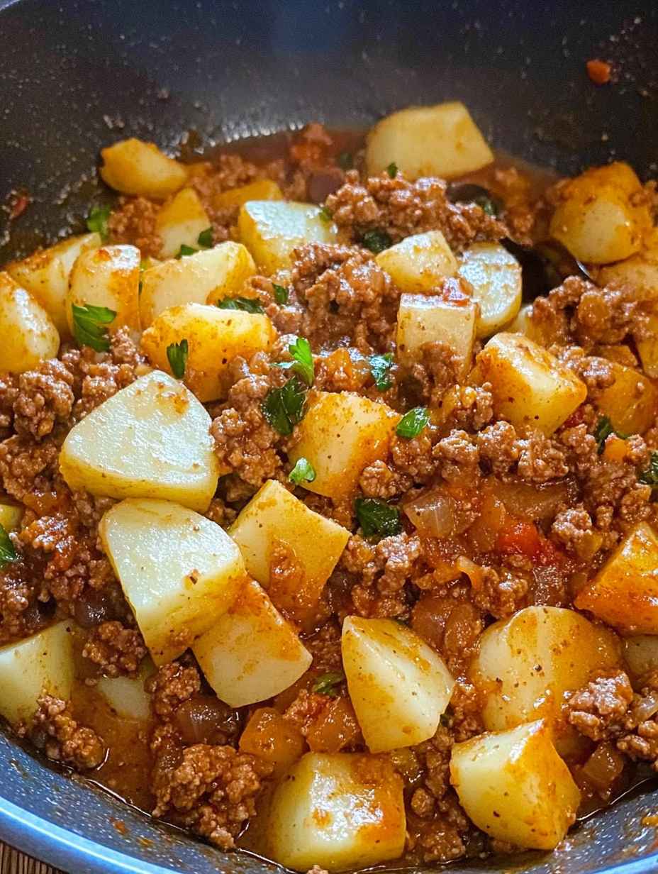 Ground Beef and Potatoes