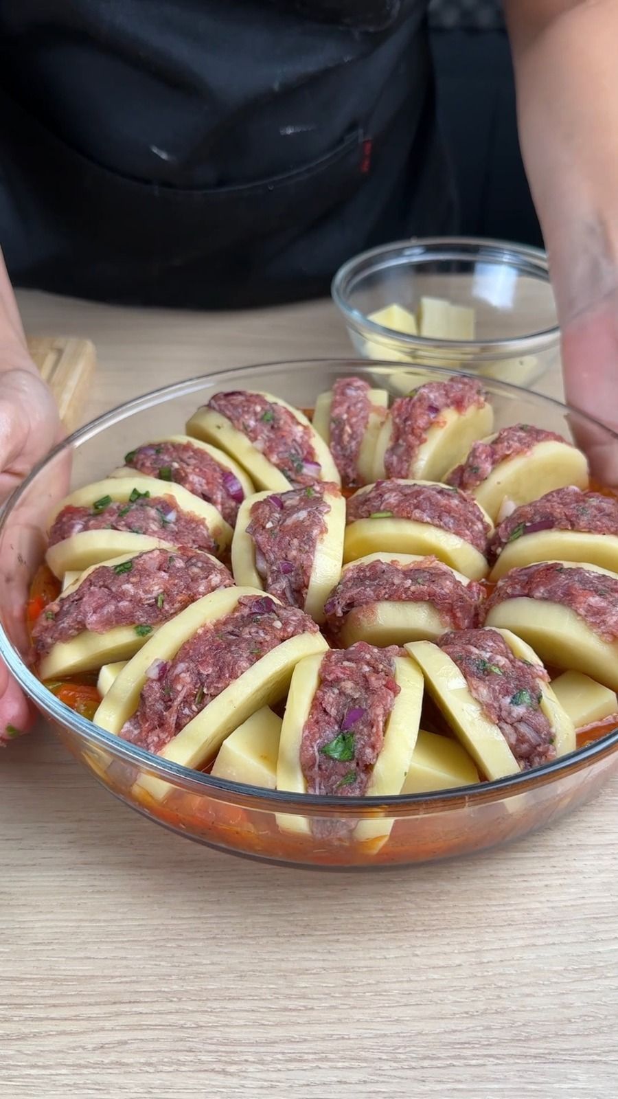 Potato and Ground Beef Casserole