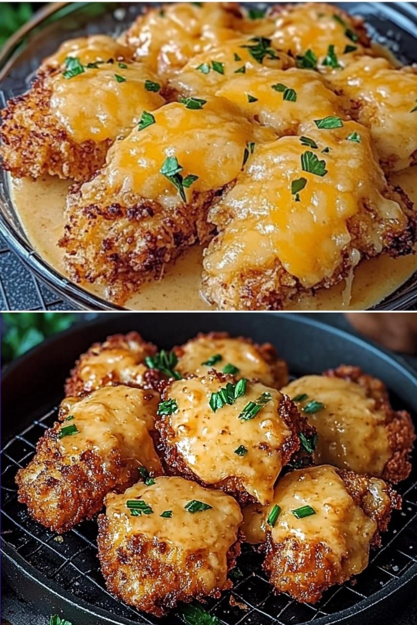 Crispy Cheddar Chicken Recipe