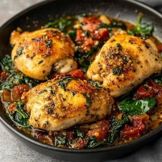 Tuscan Garlic Chicken with Spinach October 20, 2024 by admin