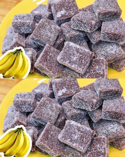 Homemade Banana Sweet with 4 Ingredients: Easy Recipe: Don’t Throw Away Overripe Bananas