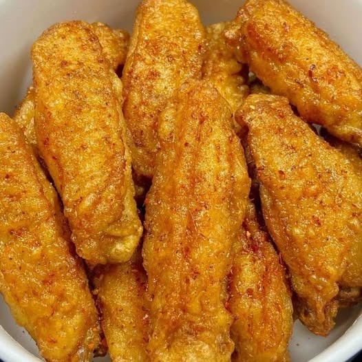 Air Fryer Breaded Chicken Wings