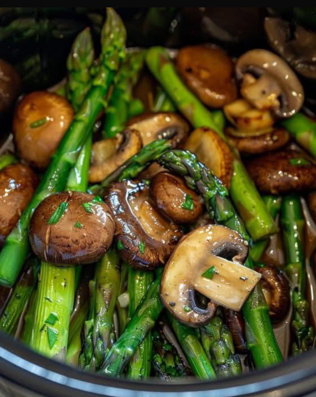 Sautéed Mushroom and Broccoli Stir-Fry