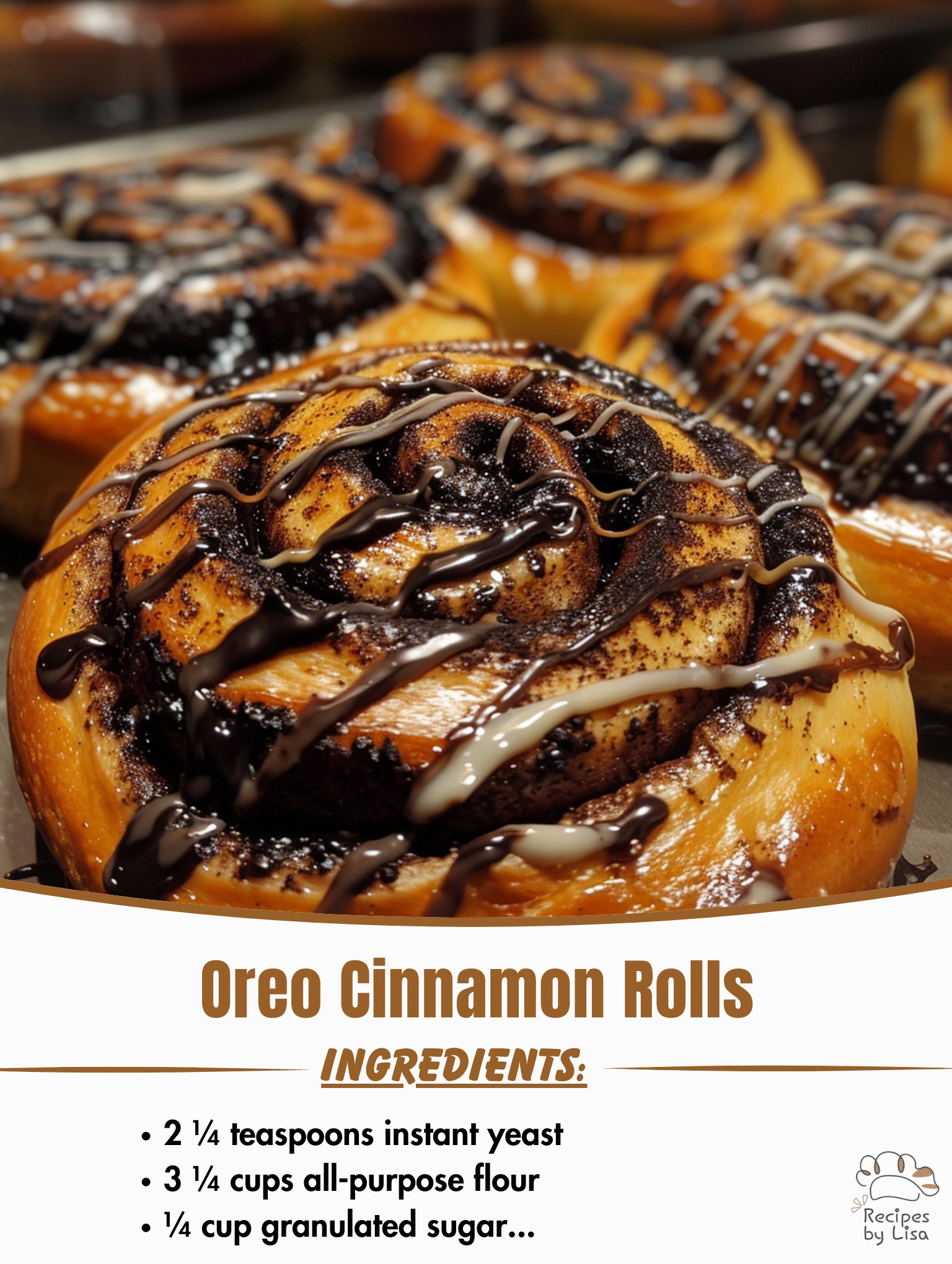  Oreo Cinnamon Rolls