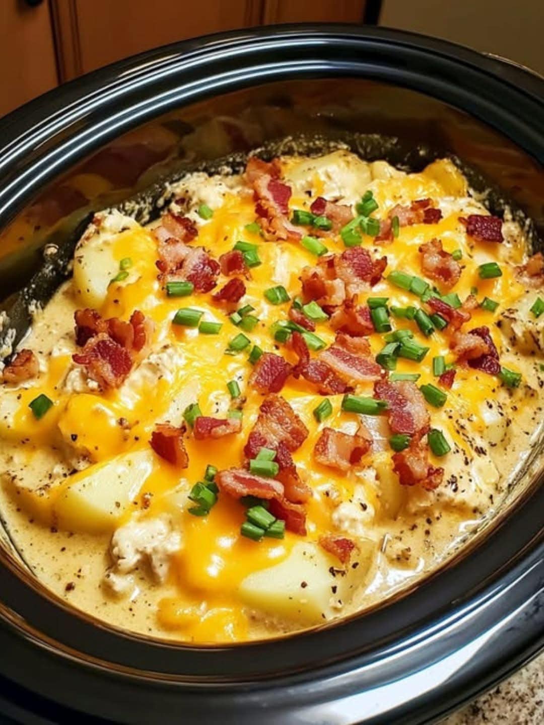 Crock Pot Crack Potato Soup