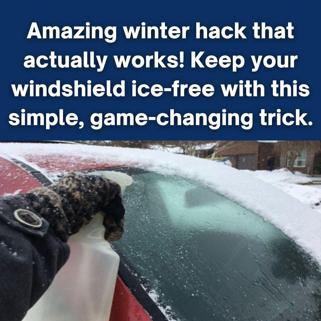 How to Prevent an Icy Windshield With A Simple Hack