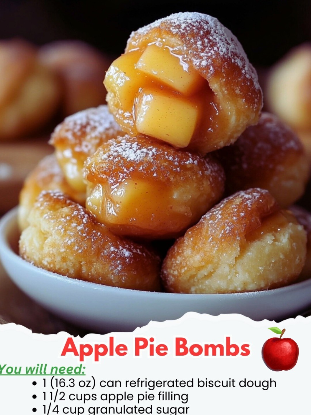 Apple Pie Bombs 