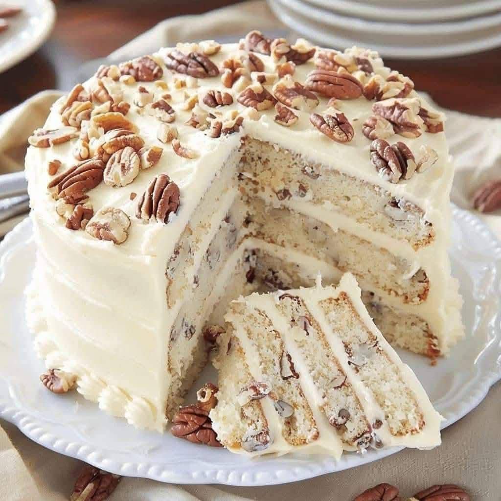 BUTTER PECAN CAKE RECIPE