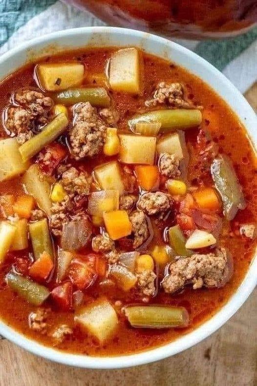 Vegetable Beef Soup 