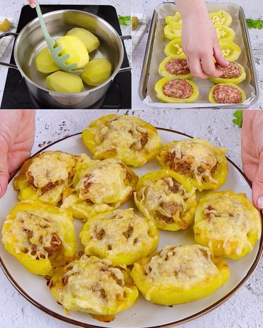 Stuffed potatoes