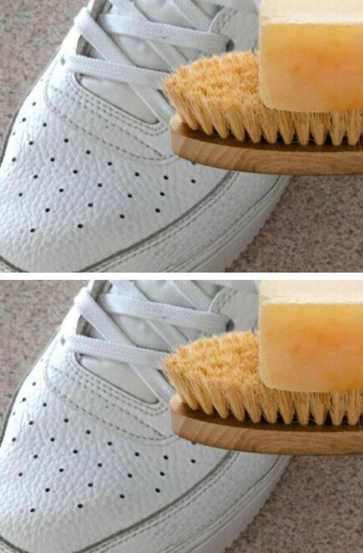  The great trick to make your white shoes look like new again 