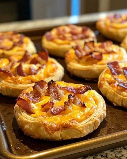 Baked Bacon, Egg, and Cheese Pinwheels: A Sunday Breakfast Tradition