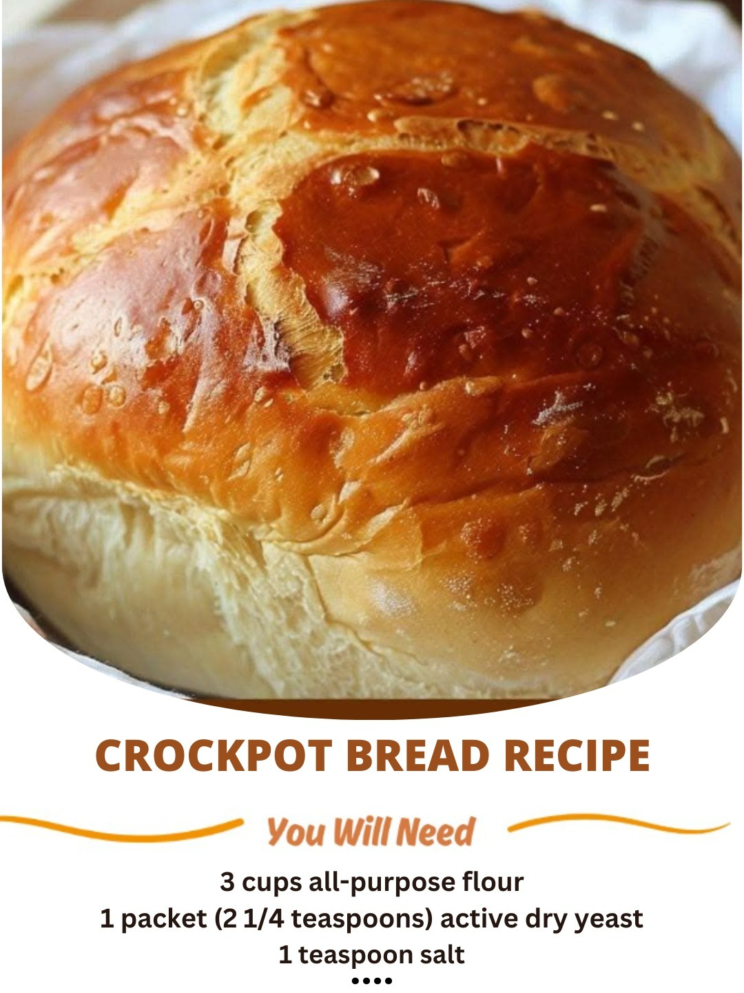 Crockpot Bread Recipe: Soft and Flavorful Homemade Bread