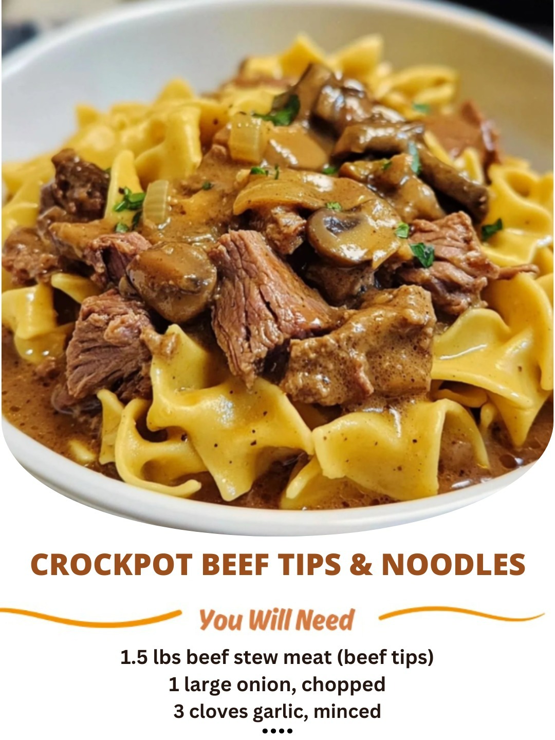 Crockpot Beef Tips & Noodles: A Comforting Classic