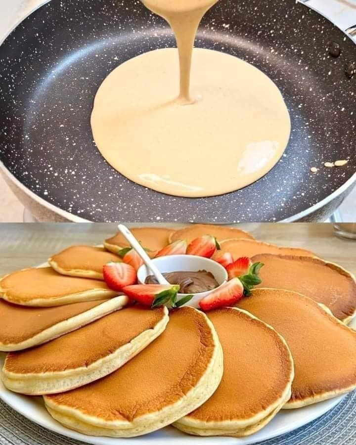 Fluffy Pancakes in Just 5 Minutes