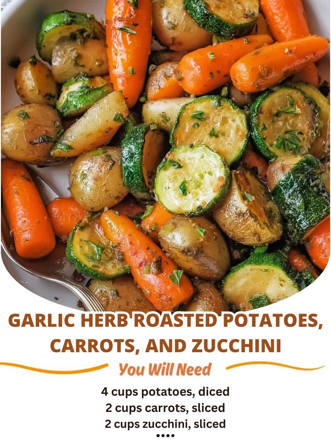 Garlic Herb Roasted Potatoes, Carrots, and Zucchini: A Flavor-Packed, Healthy Side Dish! 