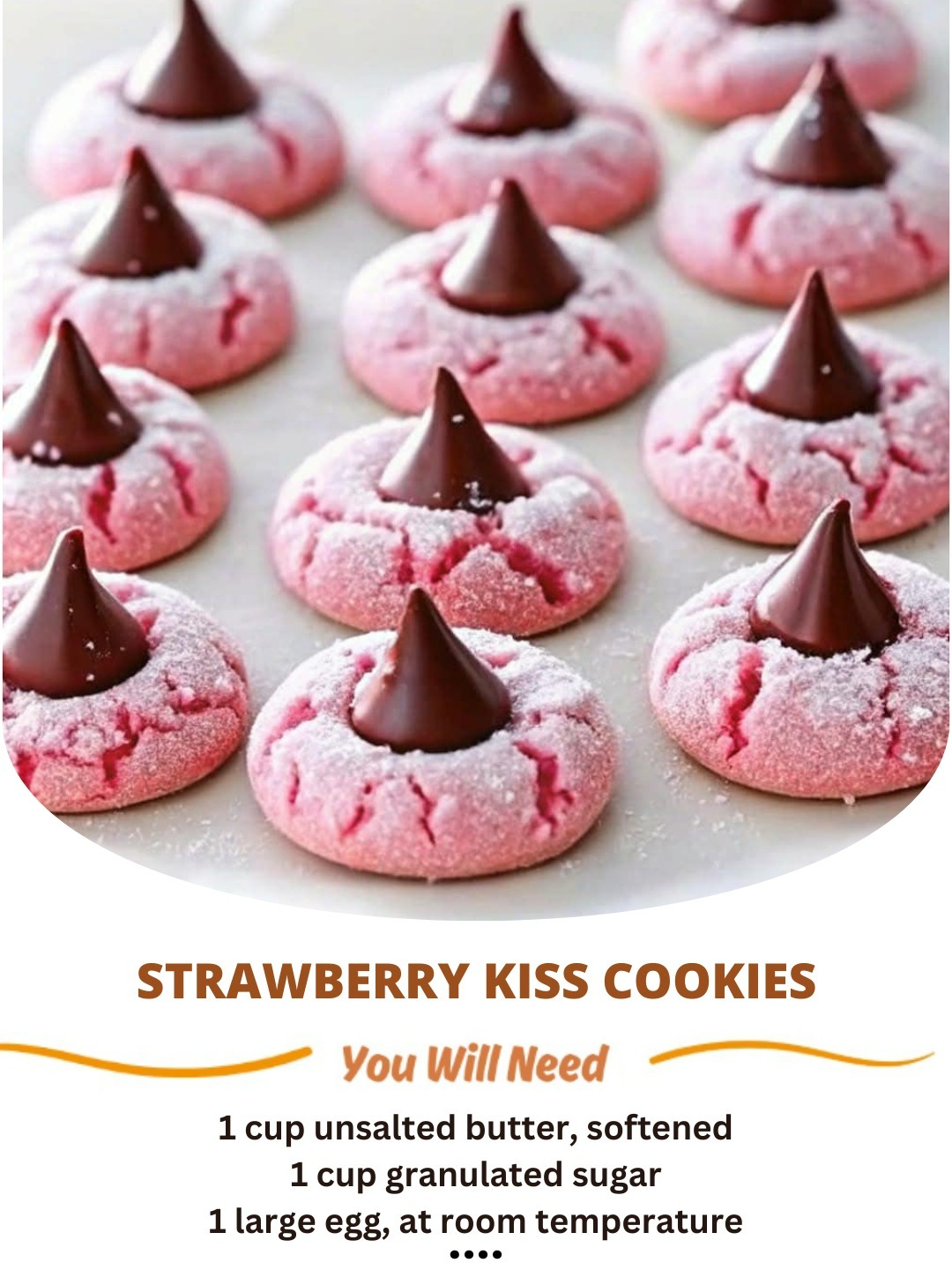 Strawberry Kiss Cookies: A Sweet and Buttery Treat 