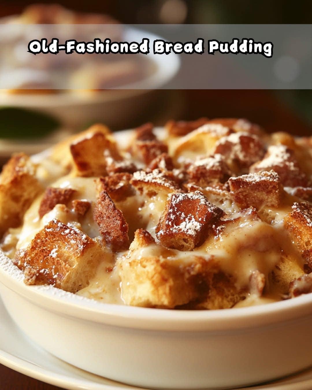 Old-Fashioned Bread Pudding