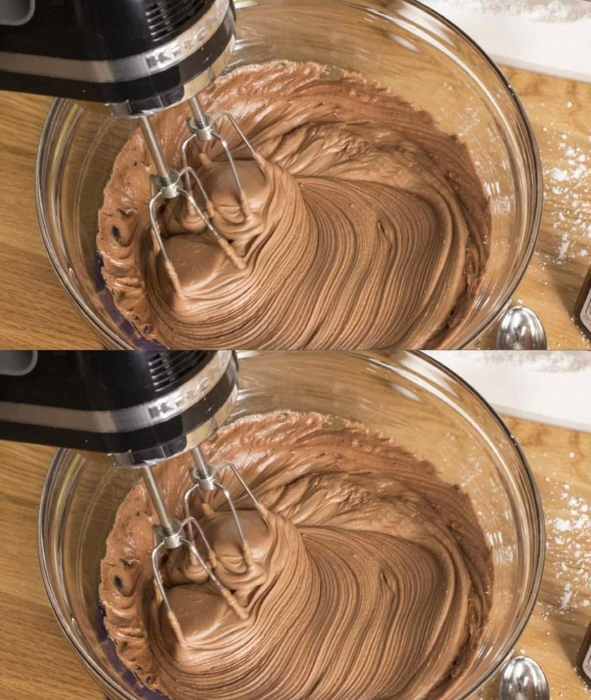 2-Ingredient Chocolate Buttercream Frosting: Rich, Creamy & Super Easy! 🍫🧁