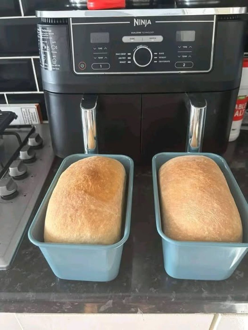 Hausgemachtes Brot in der Heißluftfritteuse