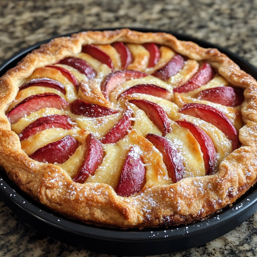 Frangipane and Pastry Cream Galette