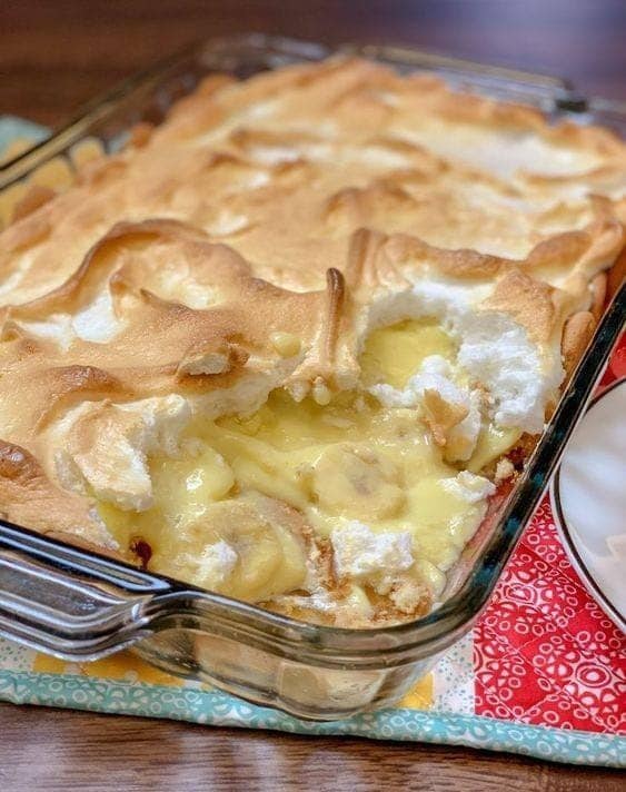 Homemade Banana Pudding